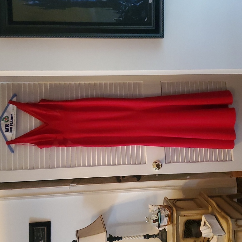 Jay Godfrey Red Rockefeller Gown - Picture 6 of 8